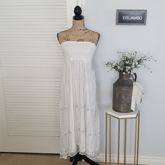Free People Dresses & Skirts - 🛍 Free People Sleeveless Maxi Dress/Skirt